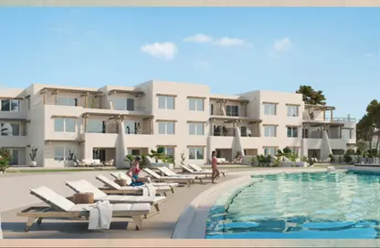 Chalet - 2 Bedrooms - 2 Bathrooms for sale in Hacienda West - Ras Al Hekma - North Coast