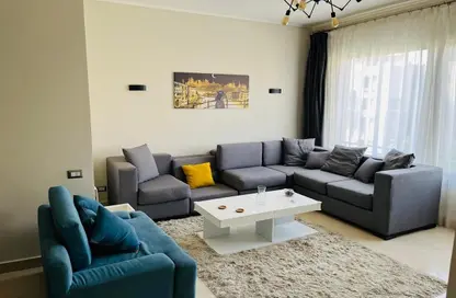Apartment - 1 Bedroom - 1 Bathroom for rent in Palm Hills Village Gate - South Investors Area - New Cairo City - Cairo