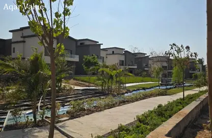 Twin House - 4 Bedrooms - 4 Bathrooms for sale in Creek Town - The 1st Settlement - New Cairo City - Cairo
