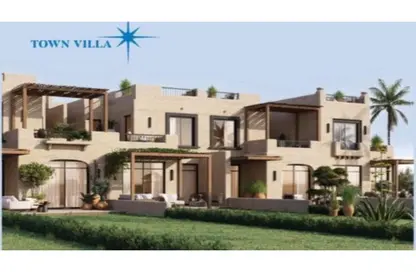 Townhouse - 3 Bedrooms - 3 Bathrooms for sale in Sa'ada Sahel - Qesm Ad Dabaah - North Coast