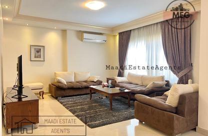 Apartment - 2 Bedrooms - 2 Bathrooms for rent in Street 199 - Degla - Hay El Maadi - Cairo