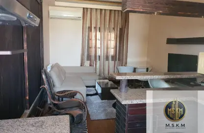 Apartment - Studio - 1 Bathroom for rent in Musab Bin Omair St. - Area E - Ganoob El Acadimia - New Cairo City - Cairo