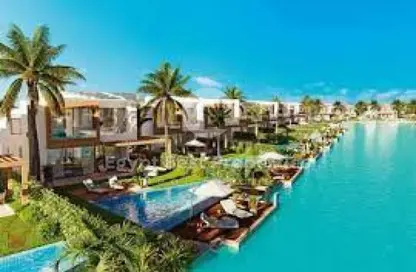 شاليه - 2 غرف نوم - 3 حمامات للبيع في هاسيندا وترز - قسم الضبعة - الساحل الشمالي