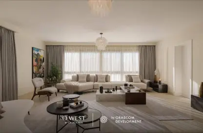 Townhouse - 3 Bedrooms - 3 Bathrooms for sale in O West - 6 October Compounds - 6 October City - Giza