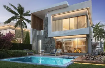 Chalet - 2 Bedrooms - 2 Bathrooms for sale in Palm Hills New Alamein - New Alamein City - Al Alamein - North Coast