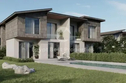 تاون هاوس - 3 غرف نوم - 4 حمامات للبيع في كريك تاون - التجمع الاول - مدينة القاهرة الجديدة - القاهرة