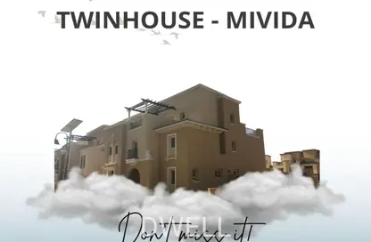 Townhouse - 4 Bedrooms - 3 Bathrooms for sale in Mivida - 5th Settlement Compounds - The 5th Settlement - New Cairo City - Cairo