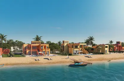 Chalet - 2 Bedrooms - 3 Bathrooms for sale in Mangroovy Residence - Al Gouna - Hurghada - Red Sea