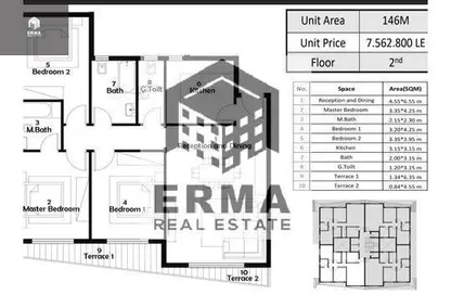 Apartment - 3 Bedrooms - 3 Bathrooms for sale in Belva - Sheikh Zayed Compounds - Sheikh Zayed City - Giza