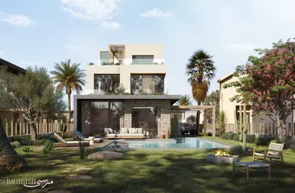 Townhouse - 3 Bedrooms - 4 Bathrooms for sale in Marsa Baghush - Qesm Marsa Matrouh - North Coast