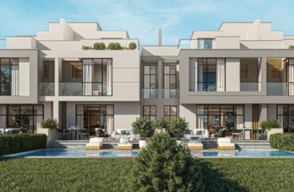Twin House - 3 Bedrooms - 5 Bathrooms for sale in Waslet Dahshur Road - Green Belt - 6 October City - Giza
