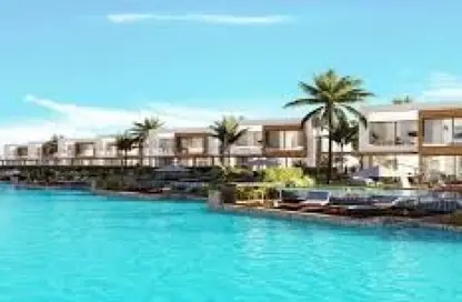 شاليه - غرفة نوم - 2 حمامات للبيع في هاسيندا وترز - قسم الضبعة - الساحل الشمالي