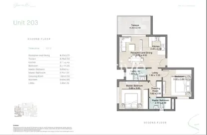 Chalet - 2 Bedrooms - 2 Bathrooms for sale in Seashore - Ras Al Hekma - North Coast