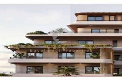 Apartment - 1 Bedroom - 2 Bathrooms for sale in Crescent Walk - 5th Settlement Compounds - The 5th Settlement - New Cairo City - Cairo