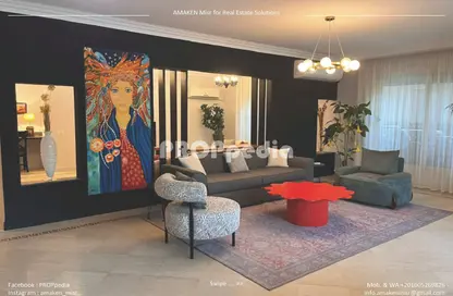 Apartment - 4 Bedrooms - 3 Bathrooms for rent in Sarayat Al Maadi - Hay El Maadi - Cairo