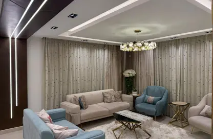 Apartment - 2 Bedrooms - 2 Bathrooms for rent in Azad - 5th Settlement Compounds - The 5th Settlement - New Cairo City - Cairo