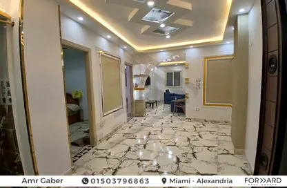 شقة - 2 غرف نوم - 1 حمام للبيع في ميامي - حي اول المنتزة - الاسكندرية