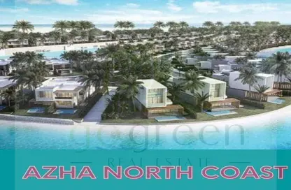 Chalet - 3 Bedrooms - 3 Bathrooms for sale in Azha North - Ras Al Hekma - North Coast