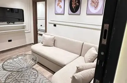 Apartment - Studio - 1 Bathroom for rent in Mohamed Naguib Axis - Abou El Houl - New Cairo City - Cairo