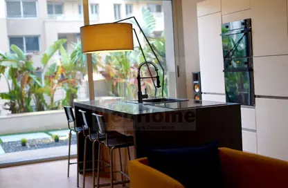 Apartment - 1 Bedroom - 1 Bathroom for sale in Palm Hills Village Gate - South Investors Area - New Cairo City - Cairo
