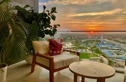 Apartment - 1 Bedroom - 1 Bathroom for sale in Zed Towers - Sheikh Zayed Compounds - Sheikh Zayed City - Giza