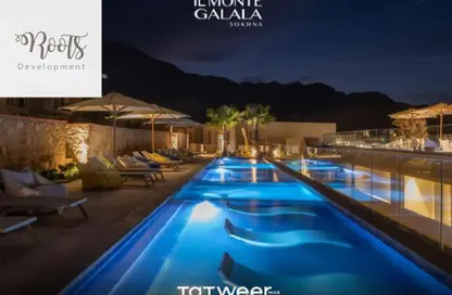 Chalet - 3 Bedrooms - 3 Bathrooms for sale in IL Monte Galala - Al Ain Al Sokhna - Suez