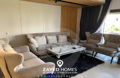 شقة - 2 غرف نوم - 2 حمامات للايجار في ذا كورت ياردز - كمبوندات الشيخ زايد - الشيخ زايد - الجيزة