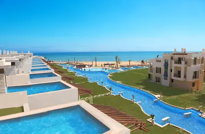 Chalet - 2 Bedrooms - 2 Bathrooms for sale in Blue Blue - Al Ain Al Sokhna - Suez