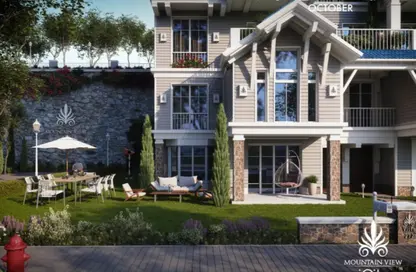 Apartment - 2 Bedrooms - 2 Bathrooms for sale in Mountain View iCity October - 6 October Compounds - 6 October City - Giza