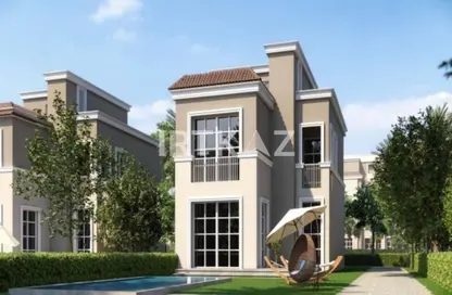 Villa - 4 Bedrooms - 4 Bathrooms for sale in The Butterfly - Mostakbal City Compounds - Mostakbal City - Future City - Cairo