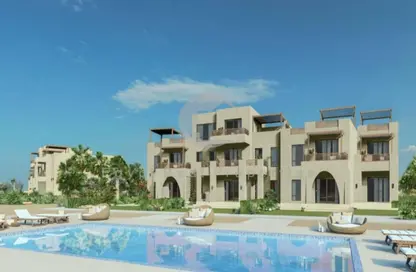 Chalet - 2 Bedrooms - 2 Bathrooms for sale in Ancient Hill - Al Gouna - Hurghada - Red Sea