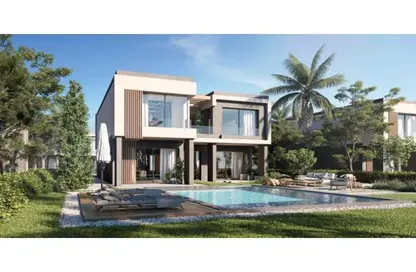 Townhouse - 3 Bedrooms - 3 Bathrooms for sale in Badya Palm Hills - 6 October Compounds - 6 October City - Giza
