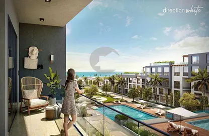Chalet - 4 Bedrooms - 3 Bathrooms for sale in Direction White - Ras Al Hekma - North Coast