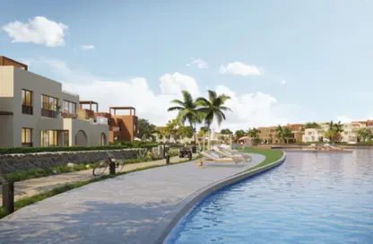 Chalet - 2 Bedrooms - 3 Bathrooms for sale in Swan Lake Residence - 5th Settlement Compounds - The 5th Settlement - New Cairo City - Cairo