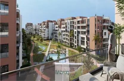 Apartment - 2 Bedrooms - 2 Bathrooms for sale in Elysium - Sheikh Zayed Compounds - Sheikh Zayed City - Giza