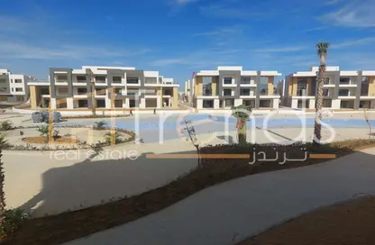 Chalet - 2 Bedrooms - 2 Bathrooms for sale in Azha - Al Ain Al Sokhna - Suez