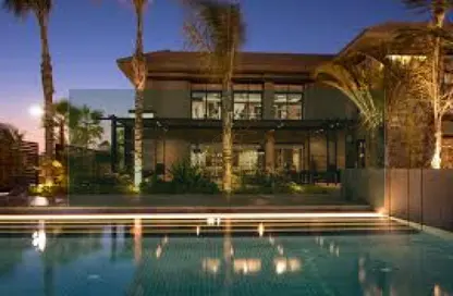 فيلا - 7 غرف نوم - 7 حمامات للبيع في سوان ليك قطامية - التجمع الاول - مدينة القاهرة الجديدة - القاهرة