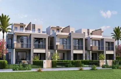 Townhouse - 5 Bedrooms - 3 Bathrooms for sale in Palm Hills Golf Extension - Al Wahat Road - 6 October City - Giza