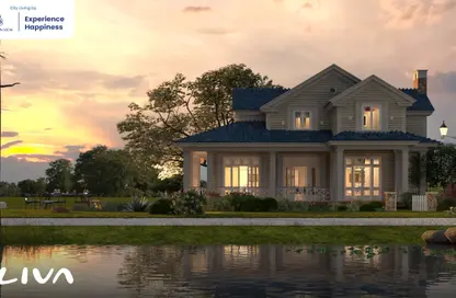 iVilla - 3 Bedrooms - 2 Bathrooms for sale in Aliva - Mostakbal City Compounds - Mostakbal City - Future City - Cairo