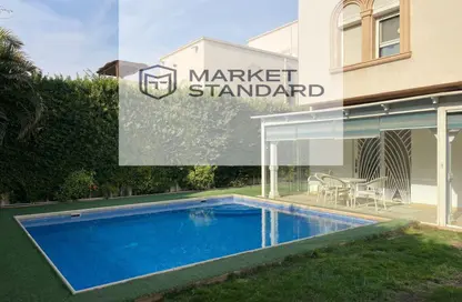 Twin House - 5 Bedrooms - 4 Bathrooms for sale in Greens - 6th District - Sheikh Zayed City - Giza