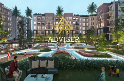 Apartment - 2 Bedrooms - 1 Bathroom for sale in Cattleya - 5th Settlement Compounds - The 5th Settlement - New Cairo City - Cairo