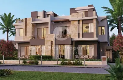 Villa - 3 Bedrooms - 4 Bathrooms for sale in Garden Lakes - 6 October Compounds - 6 October City - Giza