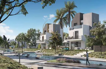 Townhouse - 3 Bedrooms - 3 Bathrooms for sale in Rivers - New Zayed City - Sheikh Zayed City - Giza