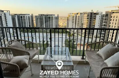 Apartment - 2 Bedrooms - 3 Bathrooms for rent in Park Side Residence - Zed Towers - Sheikh Zayed Compounds - Sheikh Zayed City - Giza