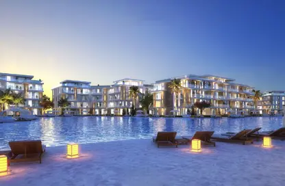 Chalet - 3 Bedrooms - 2 Bathrooms for sale in Ramla Lakeside - Qesm Ad Dabaah - North Coast