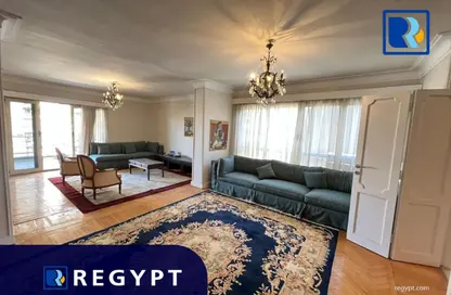 Apartment - 4 Bedrooms - 3 Bathrooms for rent in Taha Hussein St. - Zamalek - Cairo