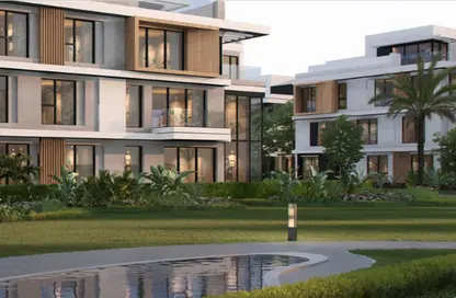 Twin House - 3 Bedrooms - 4 Bathrooms for sale in The Estates - Sheikh Zayed Compounds - Sheikh Zayed City - Giza