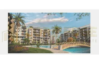 Townhouse - 3 Bedrooms - 3 Bathrooms for sale in Waslet Dahshur Road - Green Belt - 6 October City - Giza