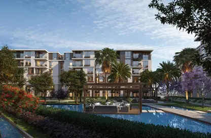 Apartment - 4 Bedrooms - 3 Bathrooms for sale in Tesla Residence - Al Wahat Road - 6 October City - Giza