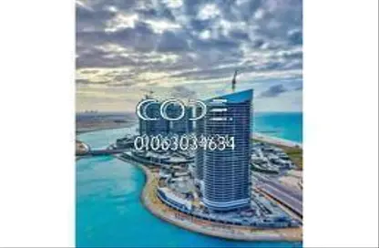 Apartment - 2 Bedrooms - 2 Bathrooms for sale in North Edge Towers - New Alamein City - Al Alamein - North Coast